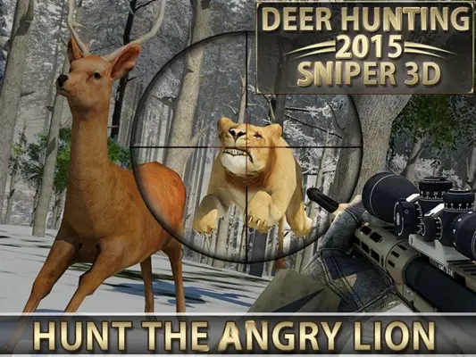 Deer Hunting – 2015 Sniper 3D android App screenshot 3