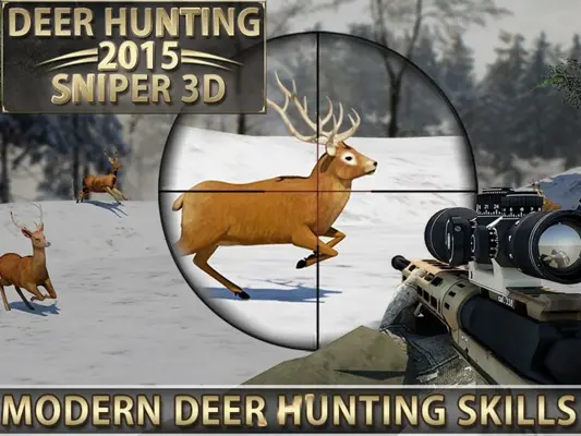 Deer Hunting – 2015 Sniper 3D android App screenshot 4